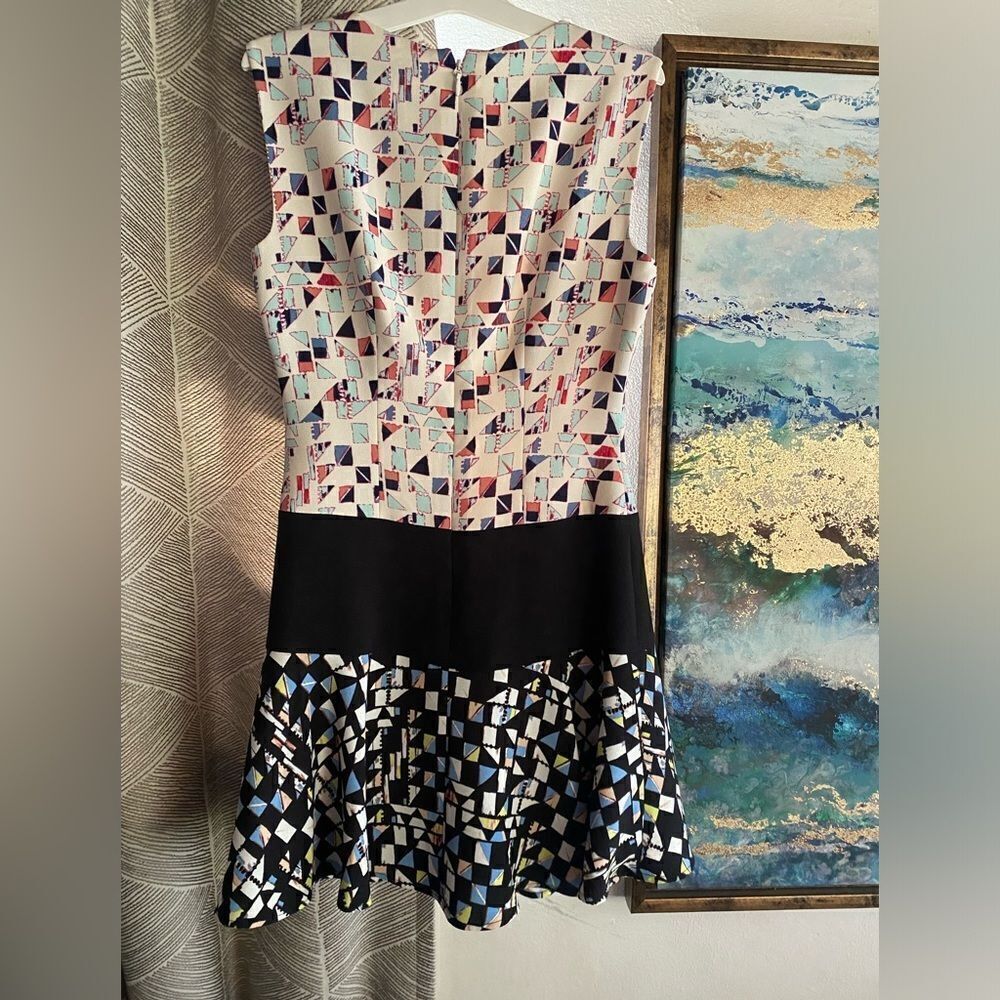 BCBGMAXAZRIA Lillian Mini Dress Sleeveless Multicolored Size 2 - Picture 7 of 15